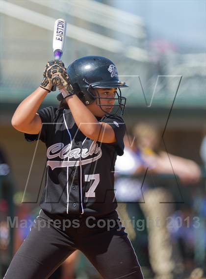 Thumbnail 3 in Clark vs Brennan (NISD Softball Tournament) photogallery.