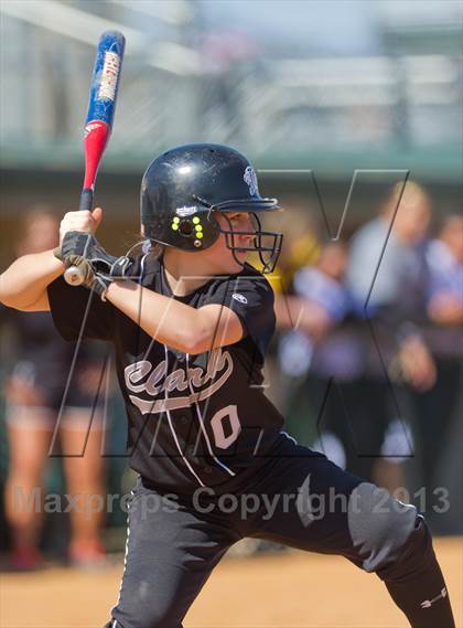 Thumbnail 2 in Clark vs Brennan (NISD Softball Tournament) photogallery.