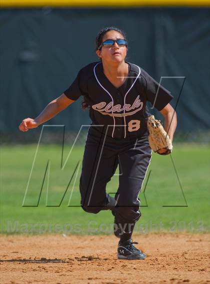Thumbnail 2 in Clark vs Brennan (NISD Softball Tournament) photogallery.