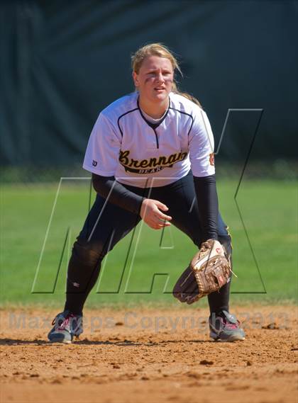 Thumbnail 3 in Clark vs Brennan (NISD Softball Tournament) photogallery.
