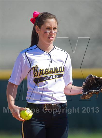 Thumbnail 1 in Clark vs Brennan (NISD Softball Tournament) photogallery.