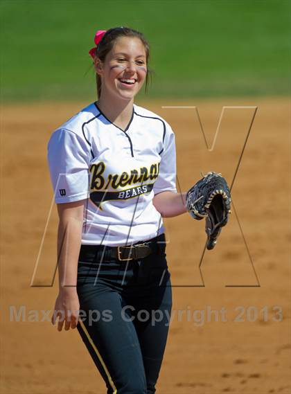 Thumbnail 3 in Clark vs Brennan (NISD Softball Tournament) photogallery.