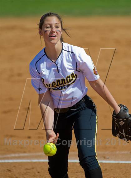 Thumbnail 2 in Clark vs Brennan (NISD Softball Tournament) photogallery.