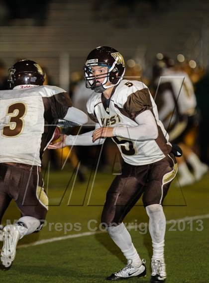 Thumbnail 2 in West @ Canyon (CIF SS Playoffs) photogallery.