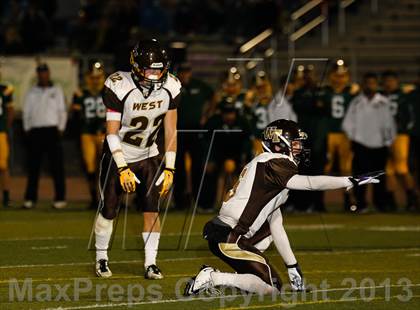 Thumbnail 2 in West @ Canyon (CIF SS Playoffs) photogallery.