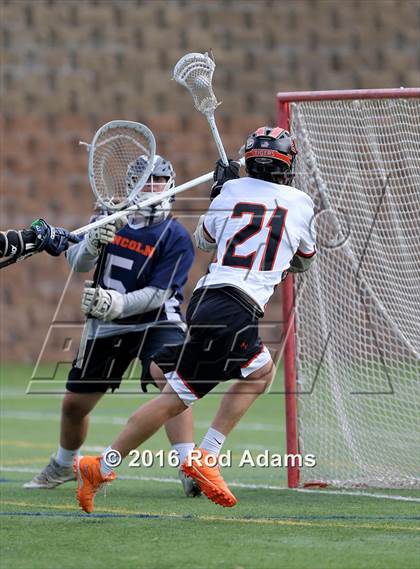 Thumbnail 2 in Lincoln Rampage vs. West Des Moines Valley (Nebraska/Iowa State Semifinal) photogallery.