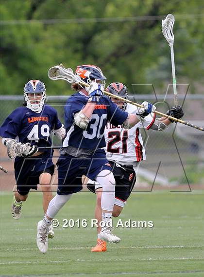 Thumbnail 2 in Lincoln Rampage vs. West Des Moines Valley (Nebraska/Iowa State Semifinal) photogallery.