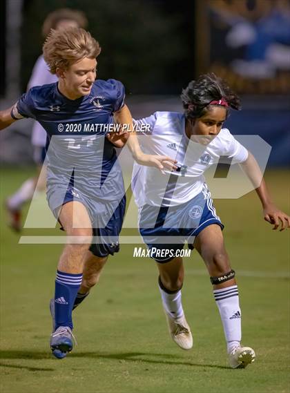 Thumbnail 3 in Thales Academy (Apex) vs Fayetteville Academy (NCISAA 2A State Second Round) photogallery.