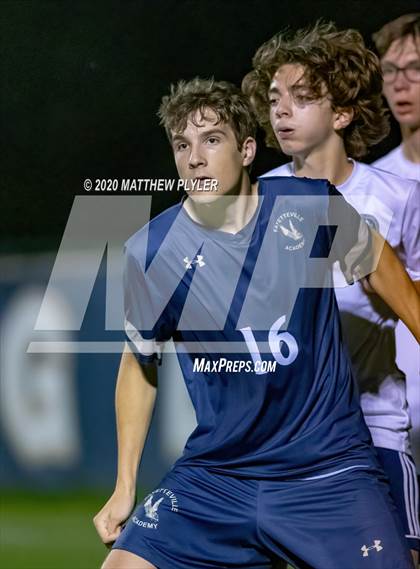 Thumbnail 3 in Thales Academy (Apex) vs Fayetteville Academy (NCISAA 2A State Second Round) photogallery.