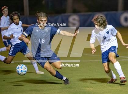 Thumbnail 3 in Thales Academy (Apex) vs Fayetteville Academy (NCISAA 2A State Second Round) photogallery.