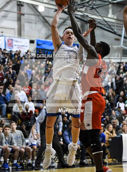 Thumbnail 3 in Long Island Lutheran vs. Gill St. Bernard's (Metro Classic) photogallery.