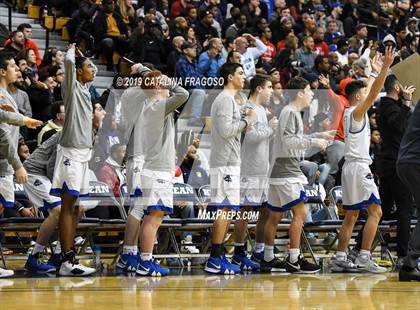 Thumbnail 3 in Long Island Lutheran vs. Gill St. Bernard's (Metro Classic) photogallery.