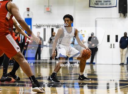 Thumbnail 2 in Long Island Lutheran vs. Gill St. Bernard's (Metro Classic) photogallery.