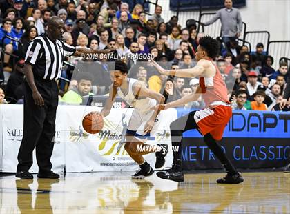 Thumbnail 3 in Long Island Lutheran vs. Gill St. Bernard's (Metro Classic) photogallery.