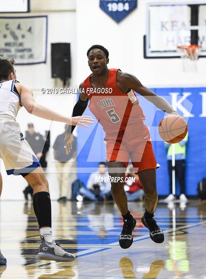 Thumbnail 2 in Long Island Lutheran vs. Gill St. Bernard's (Metro Classic) photogallery.