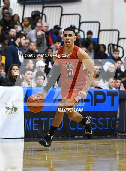 Thumbnail 3 in Long Island Lutheran vs. Gill St. Bernard's (Metro Classic) photogallery.