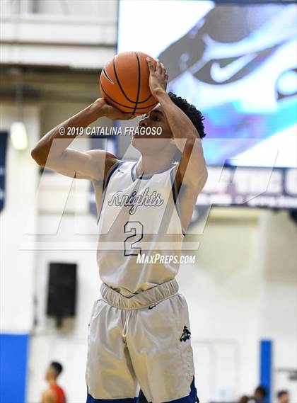 Thumbnail 3 in Long Island Lutheran vs. Gill St. Bernard's (Metro Classic) photogallery.