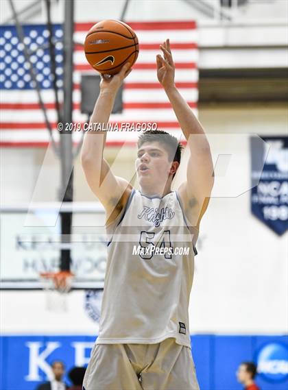 Thumbnail 2 in Long Island Lutheran vs. Gill St. Bernard's (Metro Classic) photogallery.