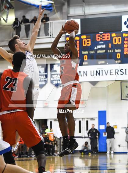 Thumbnail 3 in Long Island Lutheran vs. Gill St. Bernard's (Metro Classic) photogallery.