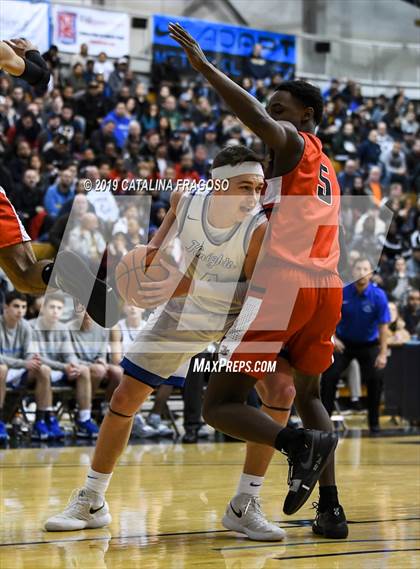 Thumbnail 3 in Long Island Lutheran vs. Gill St. Bernard's (Metro Classic) photogallery.