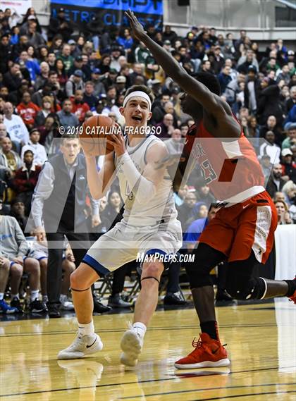 Thumbnail 2 in Long Island Lutheran vs. Gill St. Bernard's (Metro Classic) photogallery.