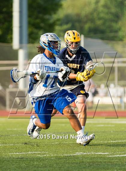 Thumbnail 2 in Simsbury vs Glastonbury (CCC West Final) photogallery.