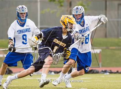 Thumbnail 2 in Simsbury vs Glastonbury (CCC West Final) photogallery.