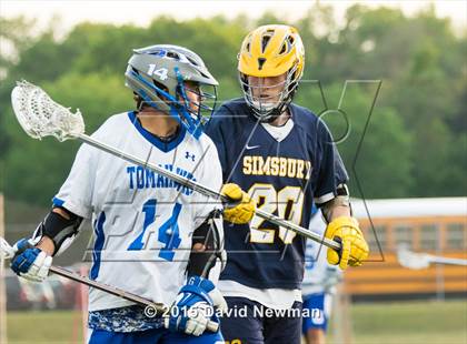 Thumbnail 3 in Simsbury vs Glastonbury (CCC West Final) photogallery.
