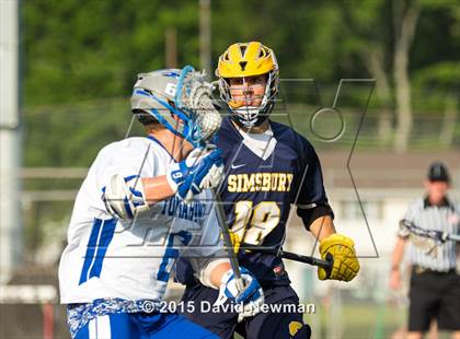 Thumbnail 1 in Simsbury vs Glastonbury (CCC West Final) photogallery.