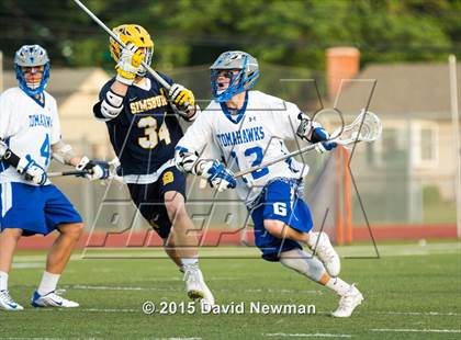Thumbnail 3 in Simsbury vs Glastonbury (CCC West Final) photogallery.