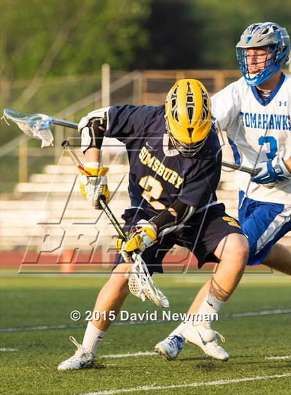 Thumbnail 2 in Simsbury vs Glastonbury (CCC West Final) photogallery.