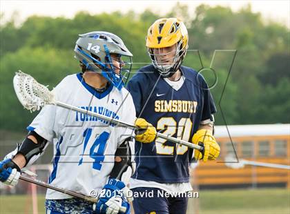 Thumbnail 1 in Simsbury vs Glastonbury (CCC West Final) photogallery.