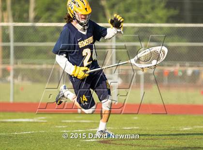 Thumbnail 2 in Simsbury vs Glastonbury (CCC West Final) photogallery.
