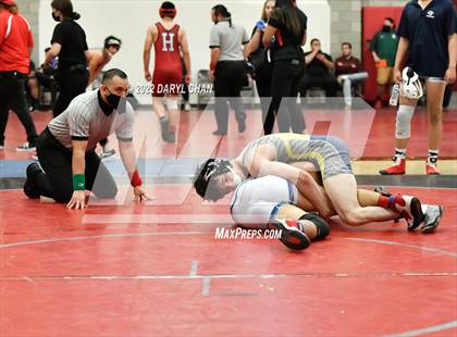Thumbnail 3 in Colony vs Montebello (CIF Southern Section Wrestling Championships) photogallery.