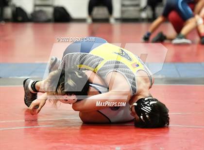 Thumbnail 2 in Colony vs Montebello (CIF Southern Section Wrestling Championships) photogallery.