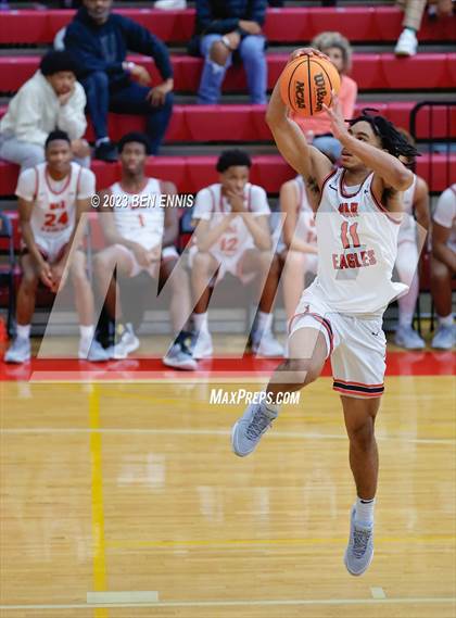 Thumbnail 3 in Woodward Academy vs. Holy Innocents Episcopal (Hard in the Paint)  photogallery.