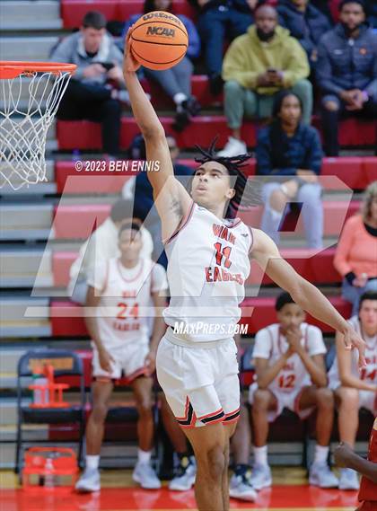 Thumbnail 3 in Woodward Academy vs. Holy Innocents Episcopal (Hard in the Paint)  photogallery.