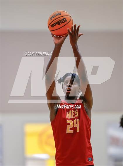 Thumbnail 3 in Woodward Academy vs. Holy Innocents Episcopal (Hard in the Paint)  photogallery.