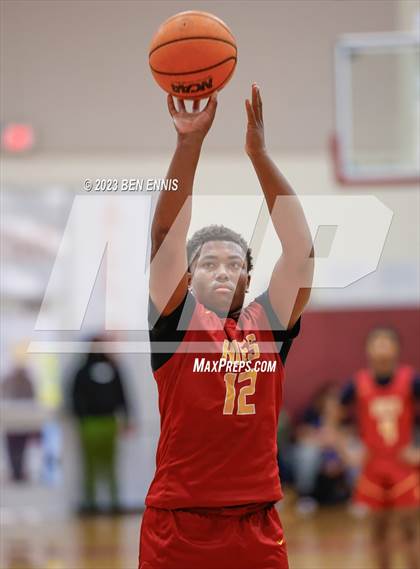 Thumbnail 1 in Woodward Academy vs. Holy Innocents Episcopal (Hard in the Paint)  photogallery.