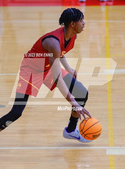 Thumbnail 2 in Woodward Academy vs. Holy Innocents Episcopal (Hard in the Paint)  photogallery.