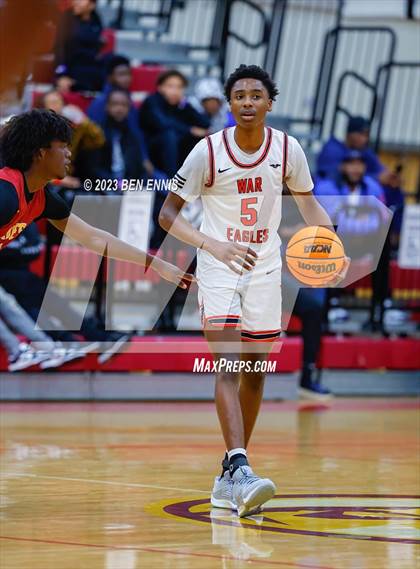 Thumbnail 1 in Woodward Academy vs. Holy Innocents Episcopal (Hard in the Paint)  photogallery.