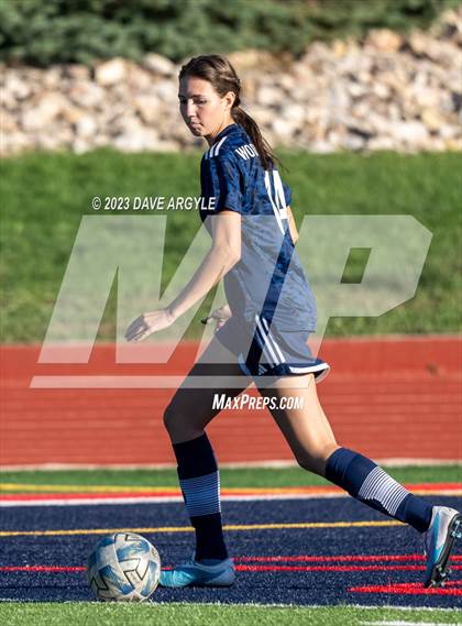 Thumbnail 1 in Hunter @ Woods Cross (UHSAA First Round) photogallery.
