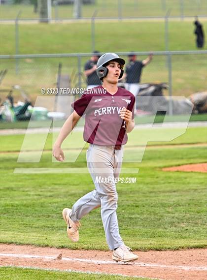 Thumbnail 1 in Pangburn vs Perryville (AAA 3A Regional first round) photogallery.