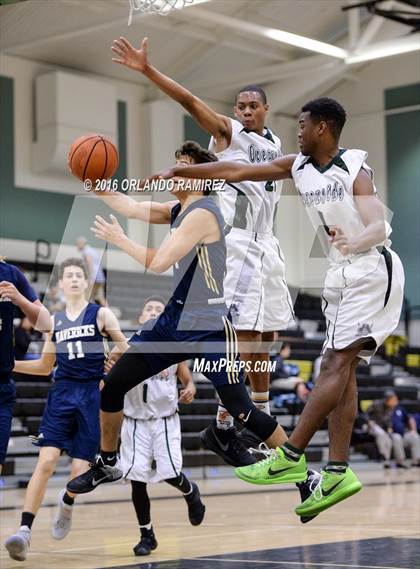 Thumbnail 1 in La Costa Canyon vs Oceanside (Grossmont Winter Tournament) photogallery.