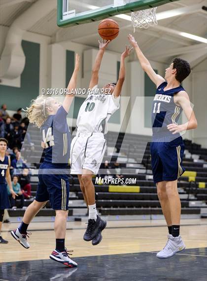Thumbnail 2 in La Costa Canyon vs Oceanside (Grossmont Winter Tournament) photogallery.