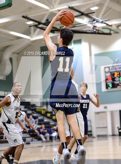 Thumbnail 3 in La Costa Canyon vs Oceanside (Grossmont Winter Tournament) photogallery.