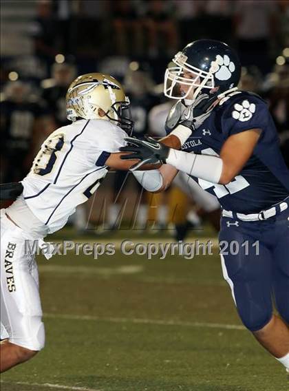 Thumbnail 2 in Loyola vs. St. John Bosco photogallery.