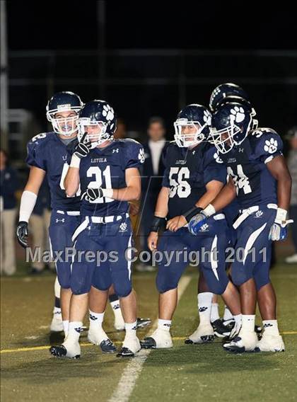 Thumbnail 2 in Loyola vs. St. John Bosco photogallery.