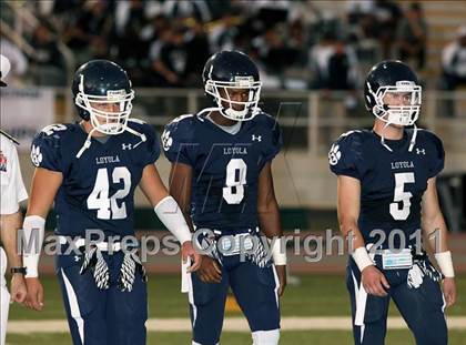 Thumbnail 2 in Loyola vs. St. John Bosco photogallery.