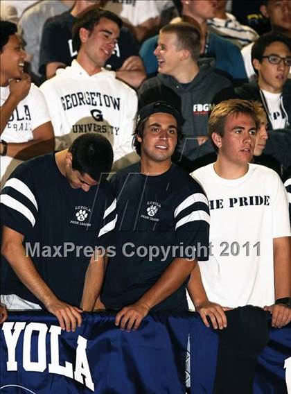 Thumbnail 3 in Loyola vs. St. John Bosco photogallery.